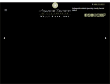 Tablet Screenshot of collegevilledentistry.com